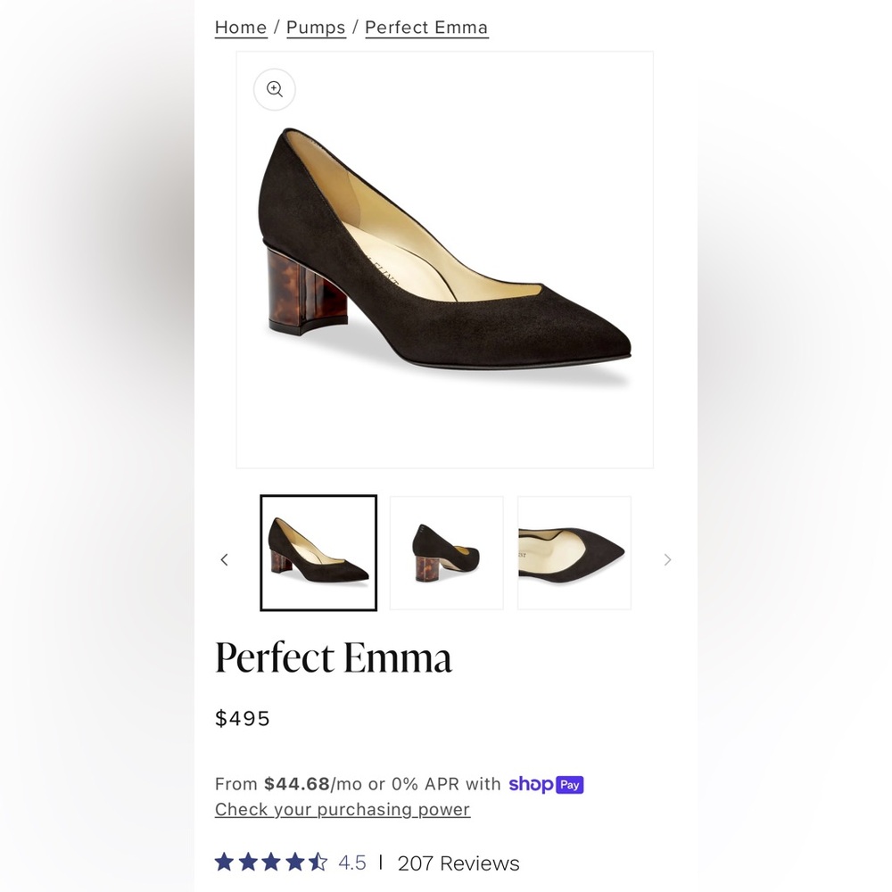 Sarah Flint Perfect Emma Pumps EUC